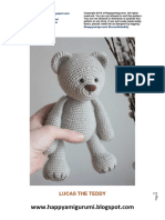 Lucasthe Teddy Bear Patternby Happyamigurmi