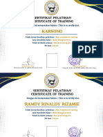 Sertifikat Pelatihan Vokasi Juleha XI