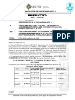 Instructivo Olimpiadas Cientificas Etapa Departamental