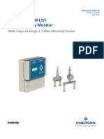 Manual Mobrey msm401 s1 Sludge Density Monitor 3 7 MHZ Sensor en 67262