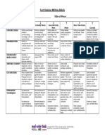 Fact OpinionRubric