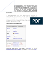 Cronicas de Una Muerte Presonajes