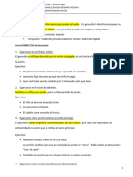 Gerundios, Vicios de Dicción, Preposiciones, Signos