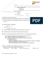 Ficha de Trabalho 8 - 12 - 1