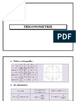 Formules Trigonometriques