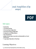 Operational Amplifiers