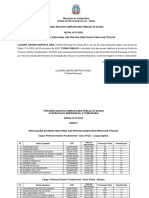 Edital No 07 - Divulga Resultado Final