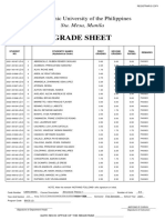 GradeSheet 4