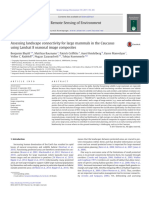 Assessing Landscape Connectivity For Large Mammals in The Caucasus