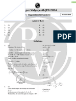 Trigonometric Functions Dropper JEE