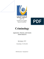 Criminology: Approaches, Theories, and Schools