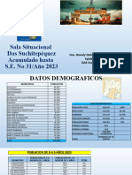 Semana 31 Epidemiologia Año 2023