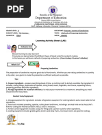 LAS - TLE 9 Cookery-Q3-Wek 5