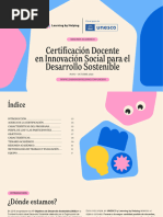 Certificación Learning by Helping & Unesco