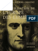 La Civilisation de L'europe Des Lumieres - Pierre Chaunu - 1971