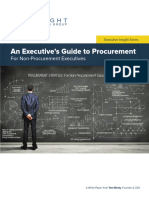 Executive Guide To Procurement