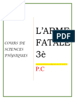 1 COURS DE SCIENCES PHYSIQUES 3e 