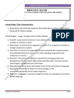 1 Characteristics and Classification of Living Organisms