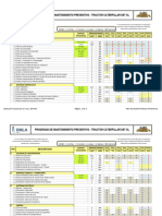 Programa de Mantenimiento Tractor Caterpillar d6t Nuevo