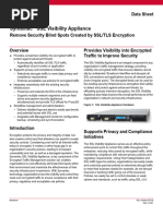 Symantec SSL Visibility Appliance: Data Sheet