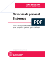 ASME B30.23-2011 Elevación de Personal, Sistemas