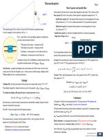 Thermochemistry Two Page Summary 4.13.2022-1