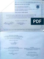 Diploma de Graduacao Universo