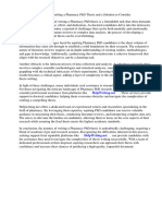 Pharmacy PHD Thesis PDF