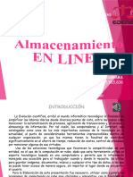 Almacenamiento en Linea Carla Muños Informatica