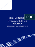 Resúmenes de TFG Etsam - 2S