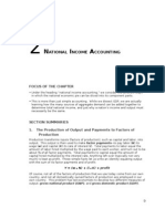 Ational Ncome Ccounting: Focus of The Chapter