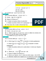 Fonctions Exponentielles Exercices Non Corriges 5 4