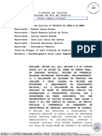 Tribunal de Justiça Estado Do Rio de Janeiro: Oitava Câmara Criminal