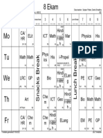 Time Table