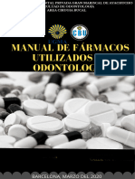 Manual Farmacologico Utilizado en Odontologia