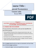 Financial Economics