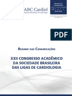 XXII Congresso Academico Da Sociedade Brasileira Das Ligas de Cardiologia.x27815