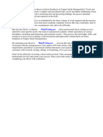 Green Synthesis of Copper Oxide Nanoparticles Thesis