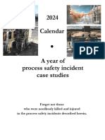 2024 Calendar of Process Safety Incident Case Studies