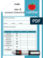 Examen 5°