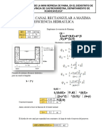 Calculo de Desarenador