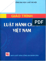 Giáo Trình Luật Hành Chính ĐH Luật HN