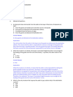 INCOTERMS - With Answer Key