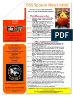 OSS Newsletter November 2011