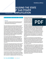 Gauging The State of GaN Power Amplification