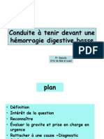 11 - Cat Hémorragie Digestive Basse