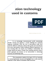 Radiation Technology Used in Customs: By: Mohamed Adel Anwer Image Analyst, Physicist BS.C in Physics 0096598717968