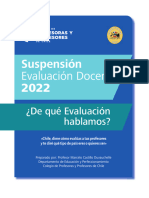 Informe de Que Evaluacion Hablamos