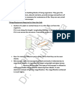 Ch-2 Organisation of The Organism (Cells)