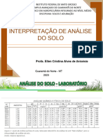 Aula - InterpretaÃ Ã o de Anã¡lise de Solo